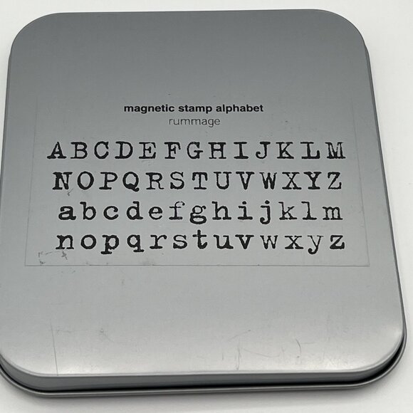 Making Memories Magnetic Stamp Set - Handle, Bases, and Express It Alphabet - Picture 5 of 8